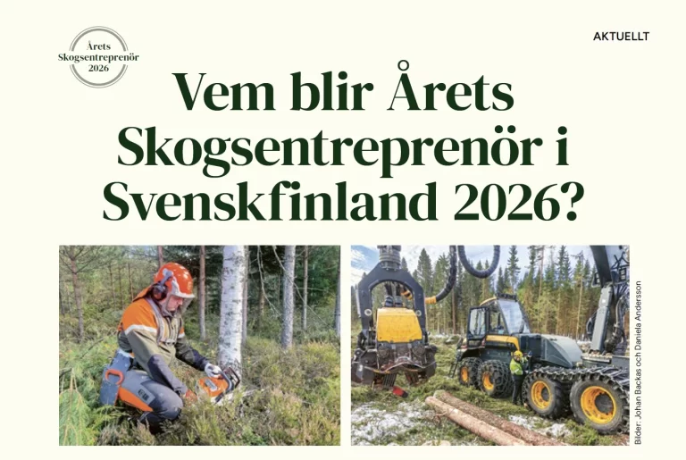 Årets skogsentreprenör 2026